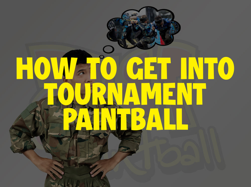 How to get into Tournament Paintball