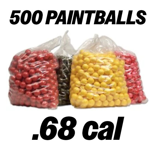 500 Paintballs for FREE with every order over £50 Just Paintball