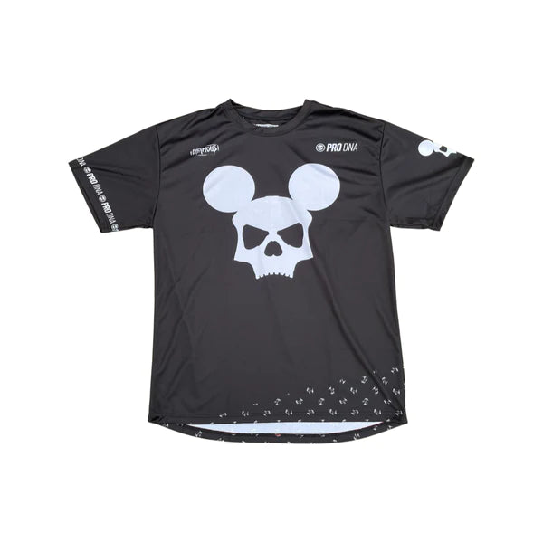 Infamous DryFit Tech T shirt Skull Mouse Just Paintball