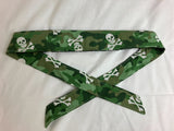 Bespoke Bands "Camo Skulls Headband
