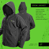 Eclipse Crew Jacket - Black