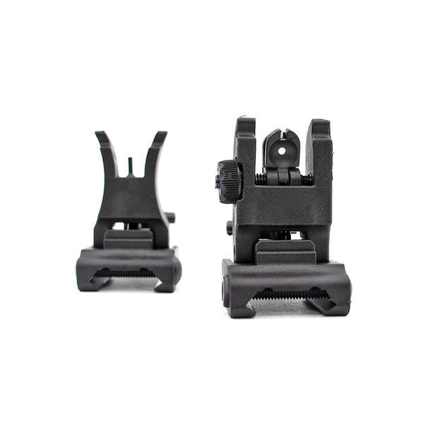 Valken M17 Front and Rear Flip up Sights Just Paintball