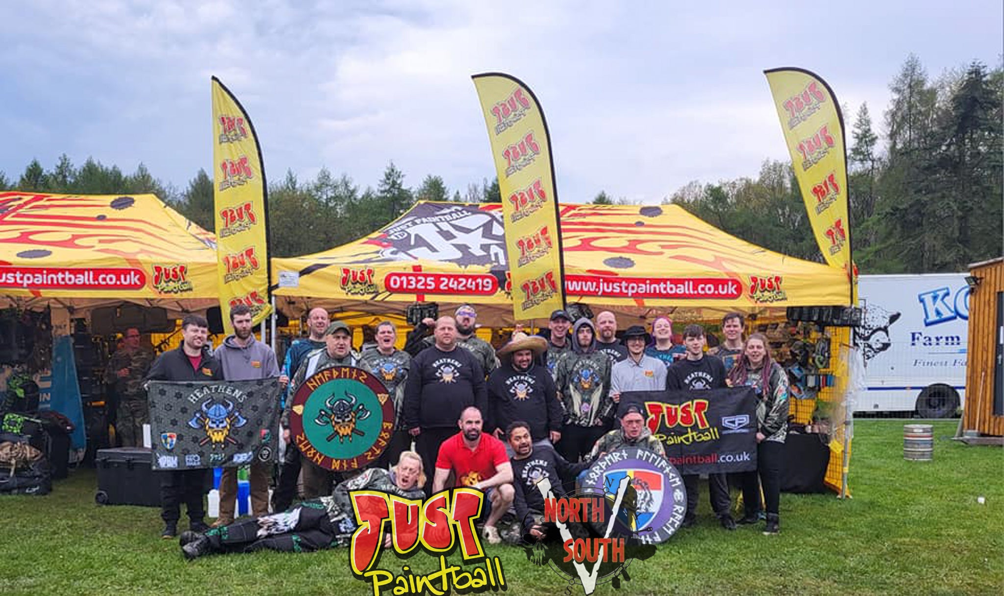 North Vs South Big Game 2023! Just Paintball