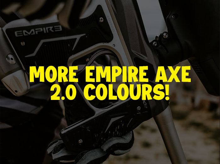 New Empire Axe 2.0 & Axe 2.0 Redline Colours at Just Paintball UK!