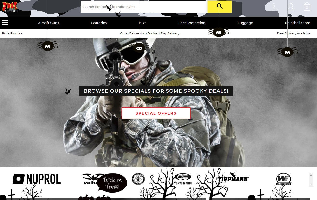 Just Airsoft Site Relaunch