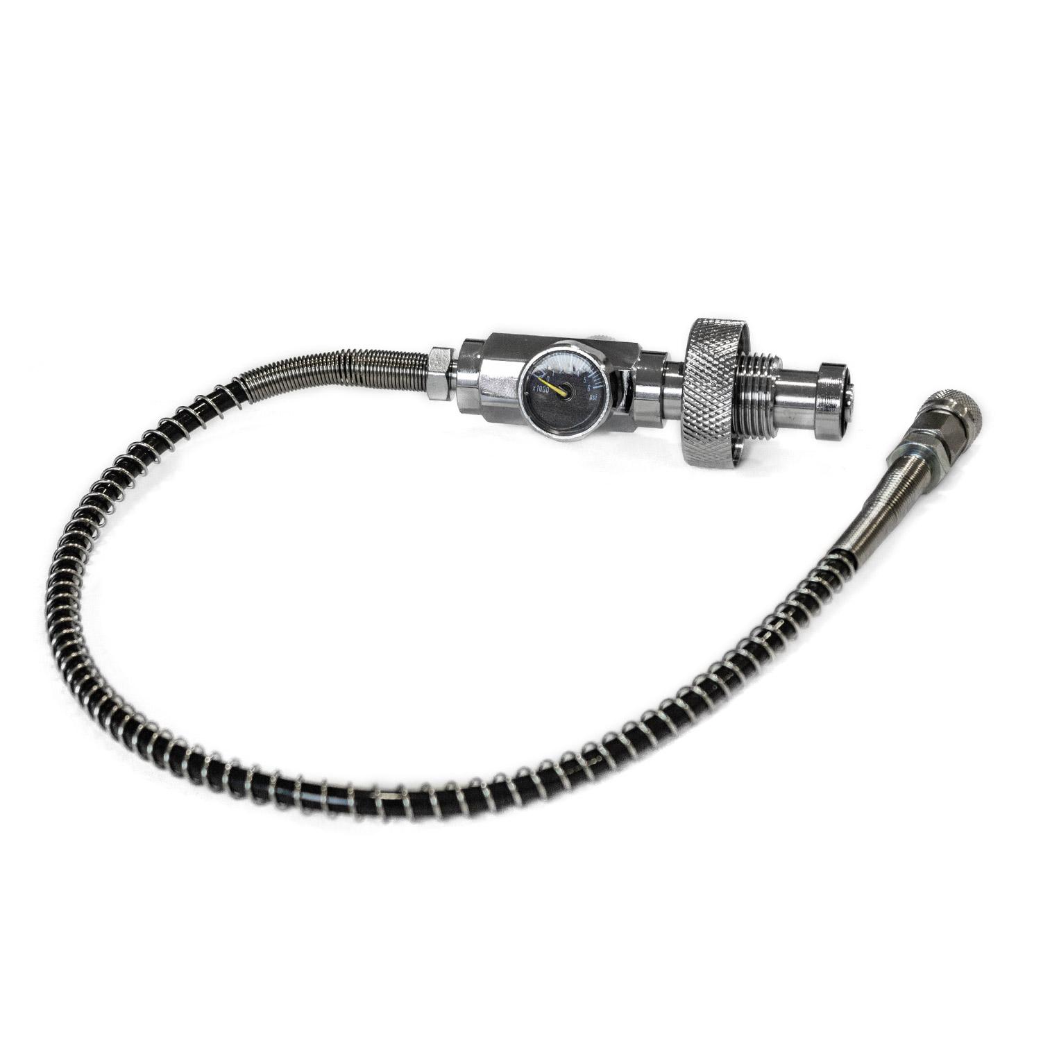 Fill Station HP Din Field w/ Steel Braided Hose