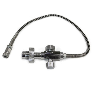 Fill Station HP Din Field w/ Steel Braided Hose