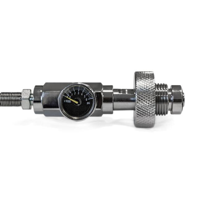 Fill Station HP Din Field w/ Steel Braided Hose