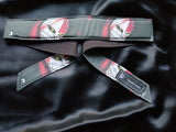 Bespoke Bands Shinigami Red Mask Headband