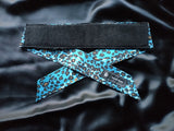 Bespoke Bands "Blue Leopard" Headband