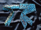 Bespoke Bands "Blue Leopard Fade" Headband