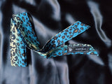 Bespoke Bands "Blue Leopard Fade" Headband