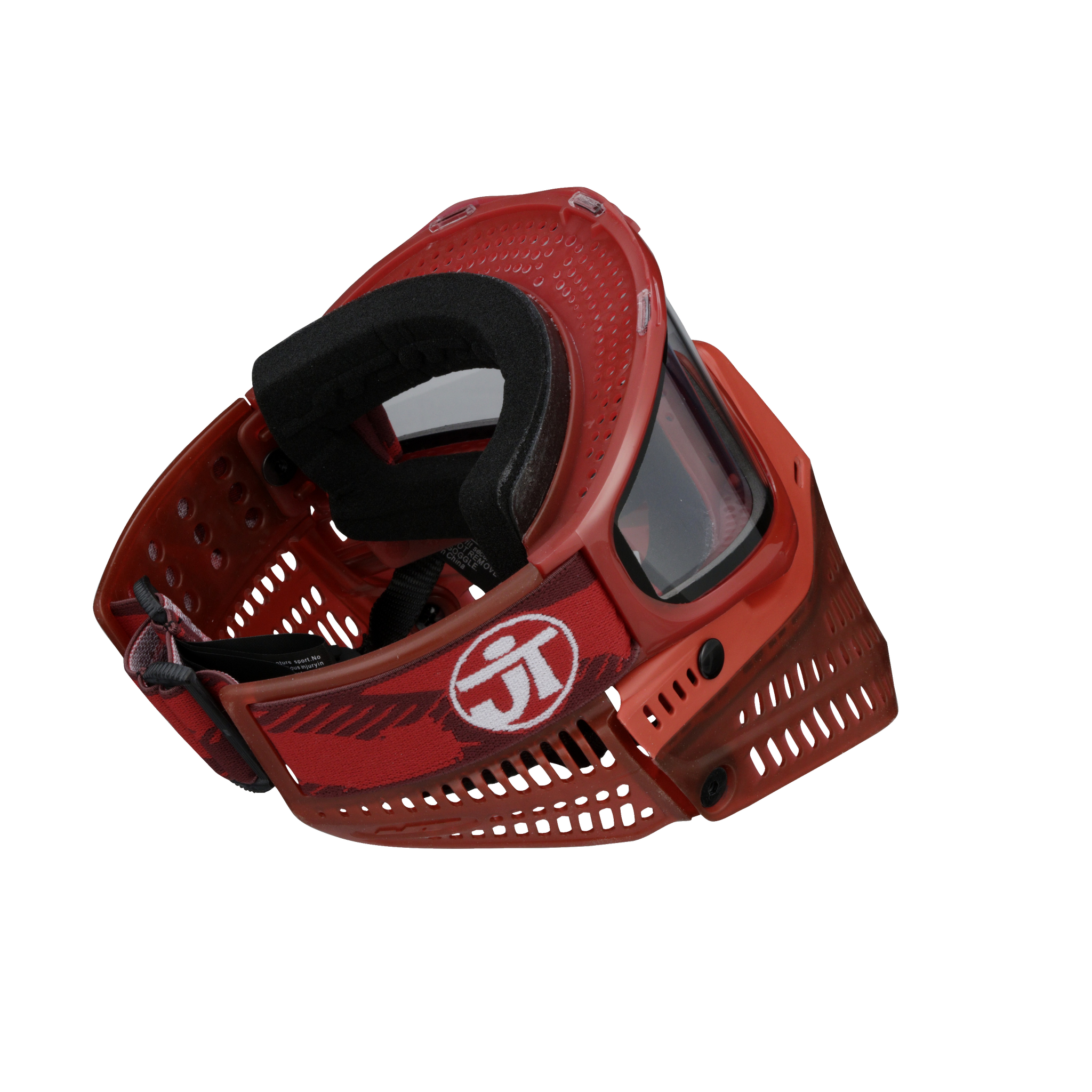 JT Spectra Proflex LE Goggle - Birthstone Ice / Garnet W'Magnet Chin Strap