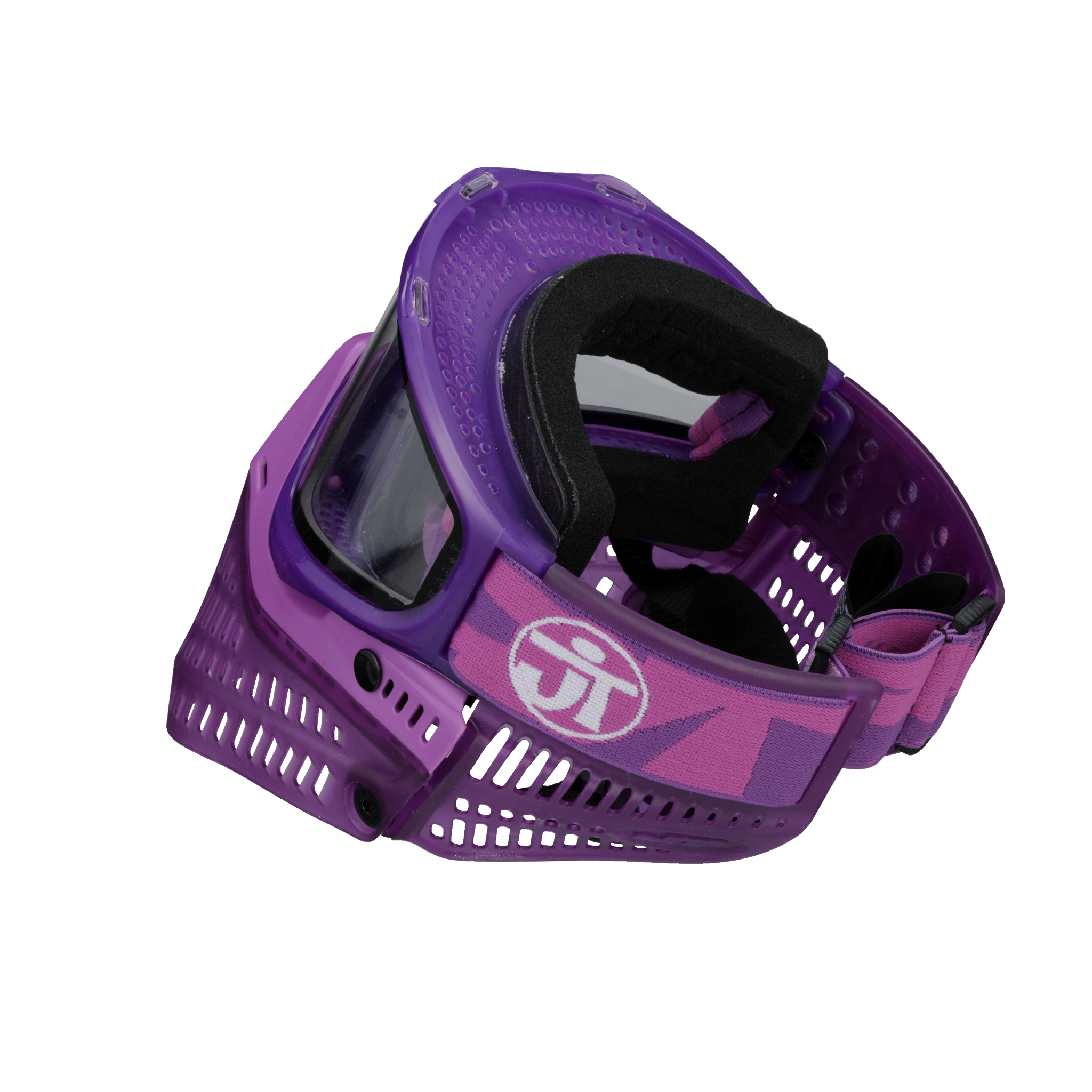 JT Spectra Proflex LE Goggle - Birthstone Ice / Amethyst W'Magnet Chin Strap
