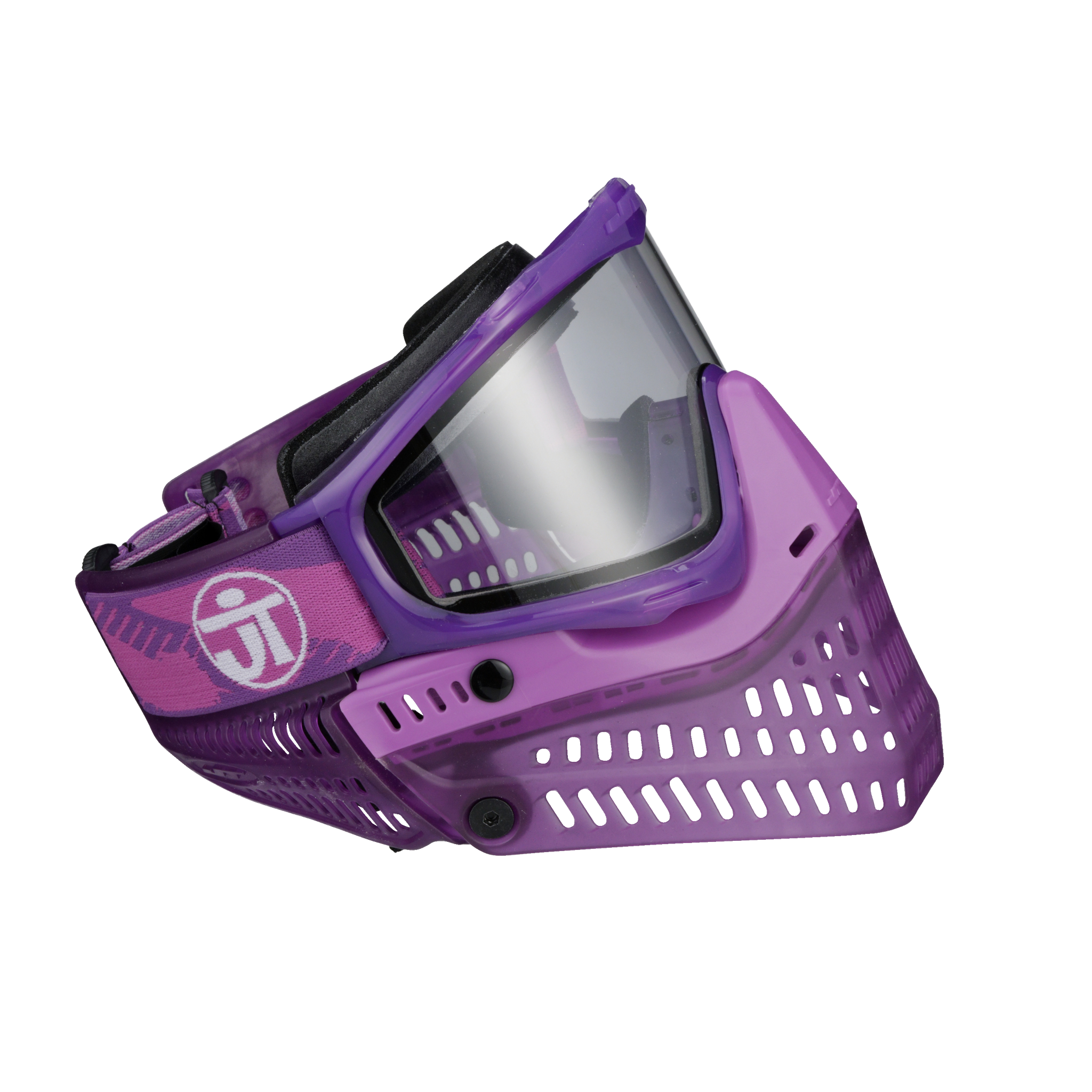 JT Spectra Proflex LE Goggle - Birthstone Ice / Amethyst W'Magnet Chin Strap