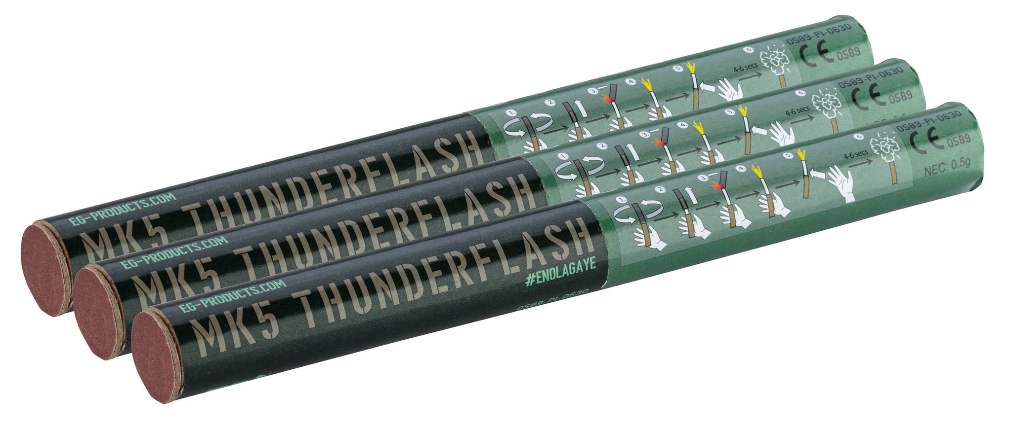 Enola Gaye MK5 Thunderflash - Pack of 15