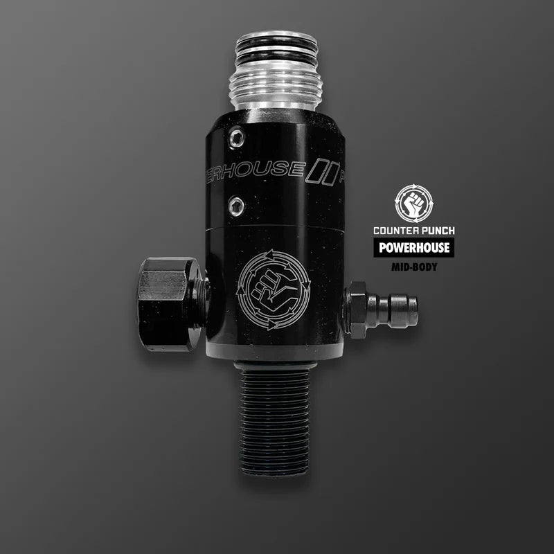 POWERHOUSE COUNTERPUNCH REGULATOR - MID BODY - BLACK