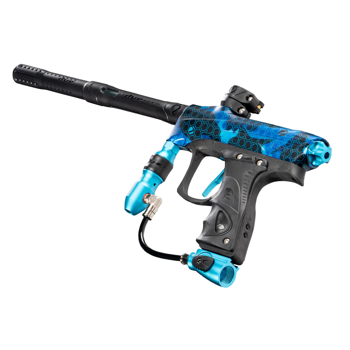 Dye Rize CZR+ PGA HyperCam / Cyan Dust – Just Paintball
