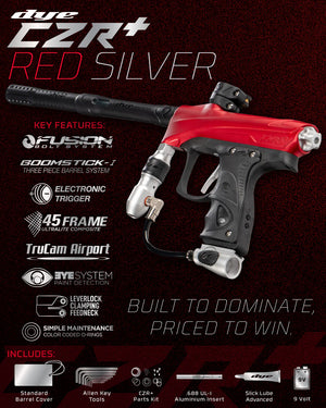 Dye Rize CZR+ Red/Silver Dust