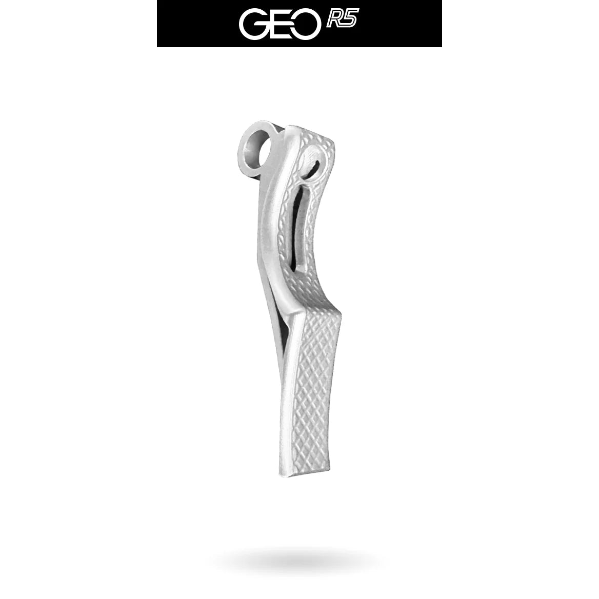 Infamous GEO R5 HAPTIC Deuce Trigger - TYPE R (FITS GEO R5, CS3, CS2) - Silver