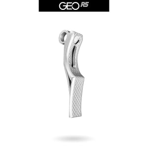 Infamous GEO R5 HAPTIC Deuce Trigger - TYPE R (FITS GEO R5, CS3, CS2) - Silver