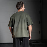 Infamous Foundation Tee - Olive Wash
