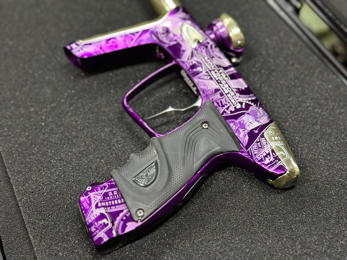 Shocktech Super Fly Autococker Bolt 2k Length In Delrin With Gloss Blue - Foto 4