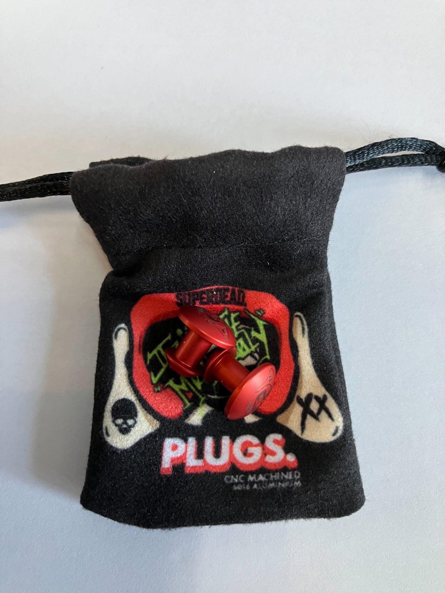 SuperDead Buddah Plugs - Red