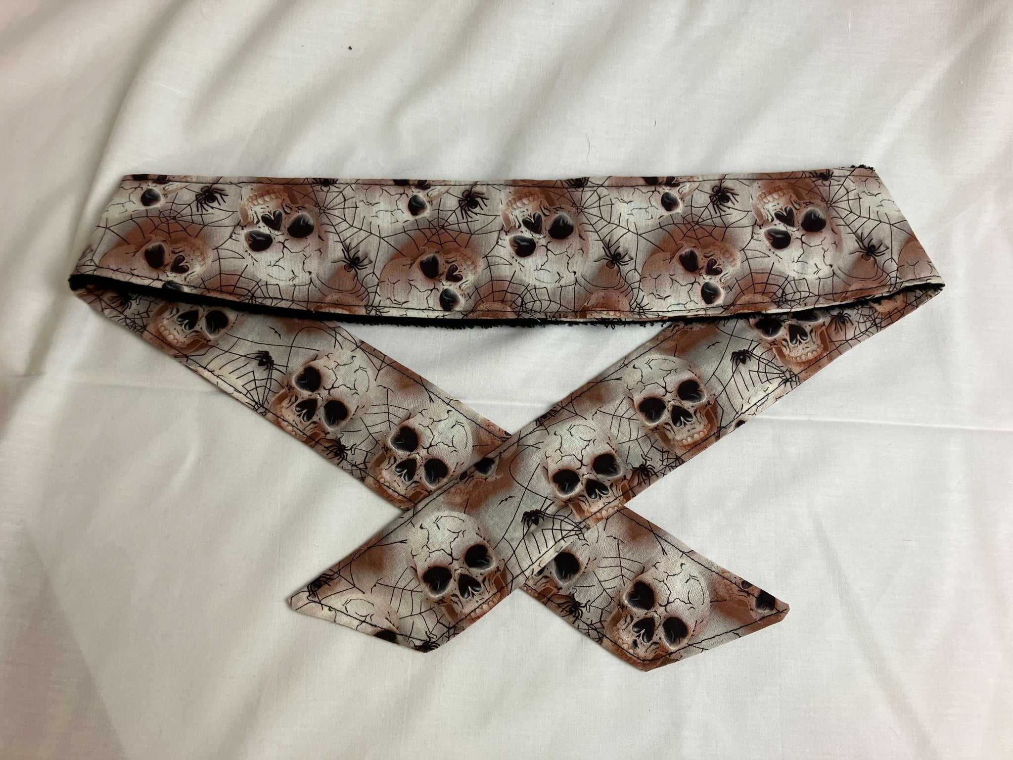 Bespoke Bands "Skulls 'n' Spiders" Headband
