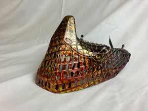 JT Proshield faceplate - 1of1 - Trippy Scales + Free Matching Ears