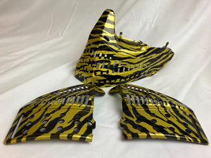 JT Proshield faceplate - 1of1 - Gold Tiger + Free Matching Ears
