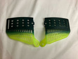 JT Proflex Ears- 1of1 - Black / Yellow Fade
