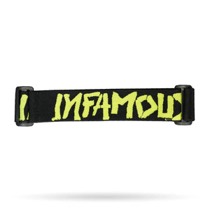 INFAMOUS™ SPRAY VOLT LOGO GOGGLE STRAP – LIMITED EDITION
