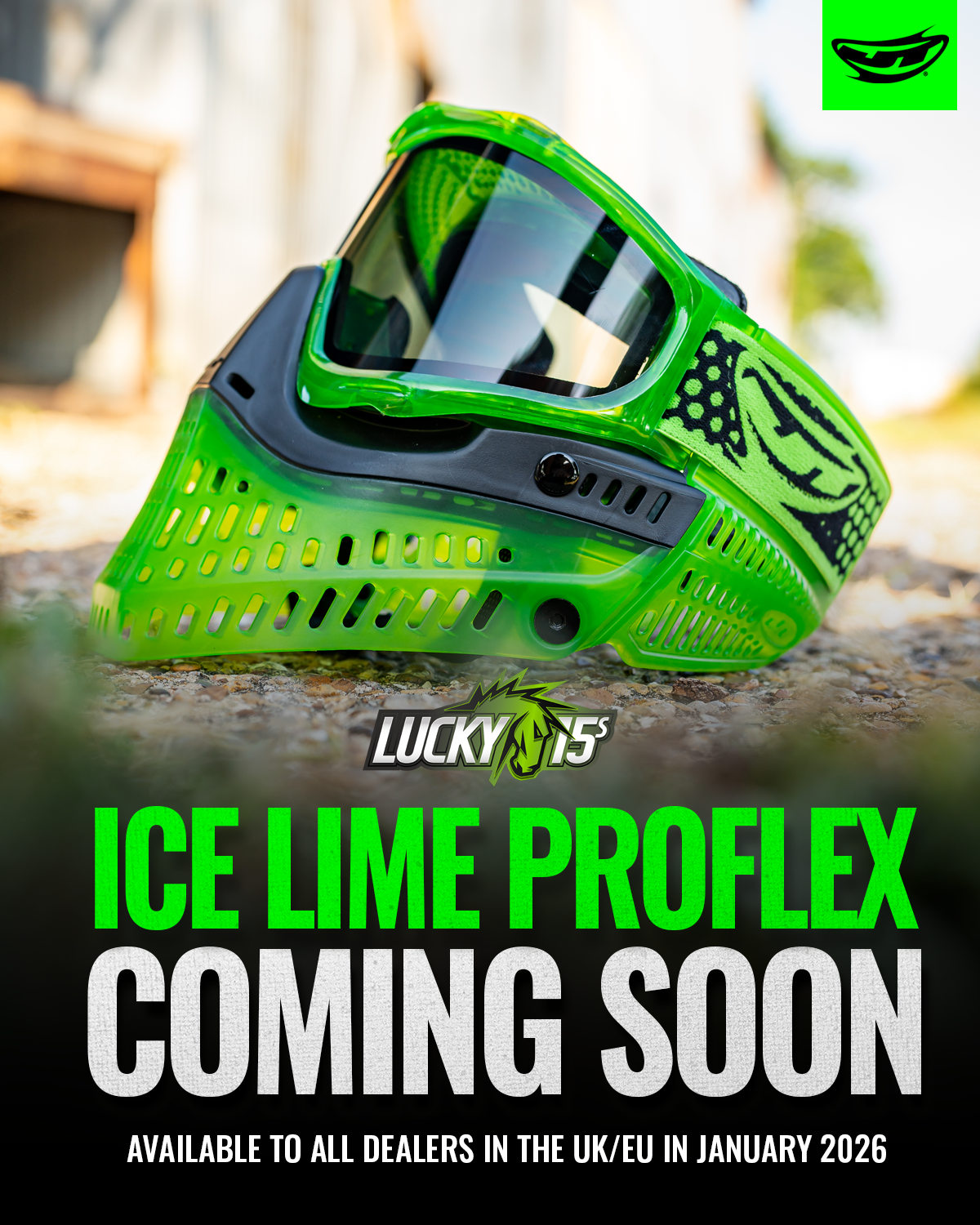 JT Spectra Proflex LE Ice Lime Goggle - The Lucky 15s