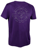 Eclipse Mens Zen T-Shirt Purple