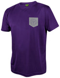 Eclipse Mens Zen T-Shirt Purple