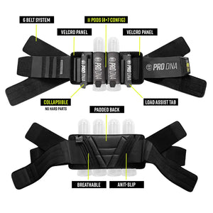 Infamous Pro DNA Reflex Sport Harness - Grey