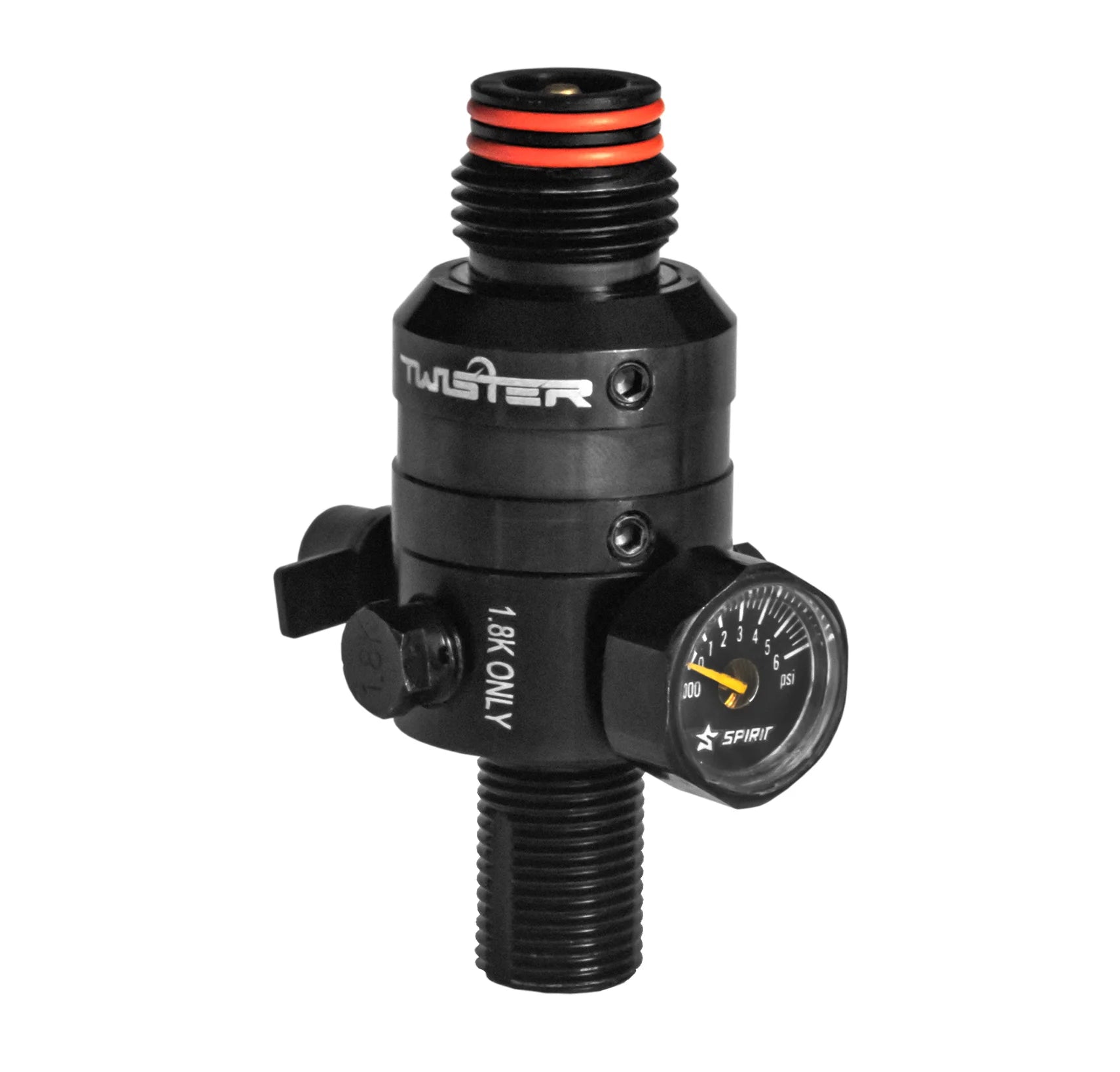Spirit Field HPA Twister Regulator 4.5k LP-HP Black