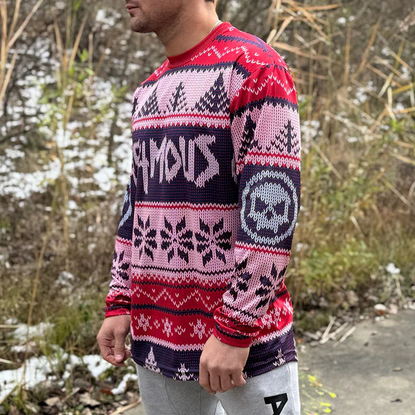 Infamous DryFit Long Sleeve - Ugly Christmas