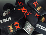 SuperDead Performance Socks - Black/Red