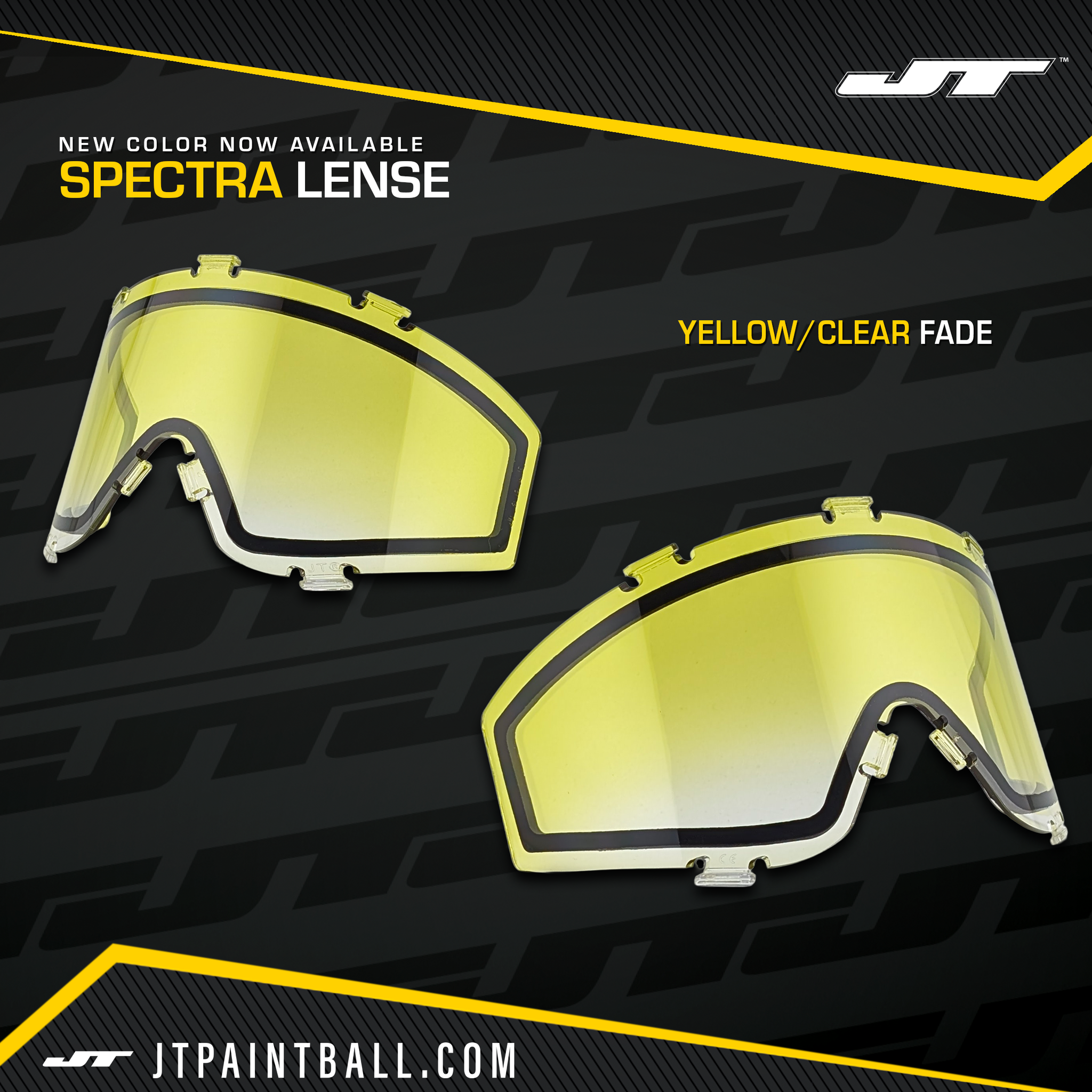 JT Spectra Thermal Lens SE - Yellow/Clear Fade *Pre-Order