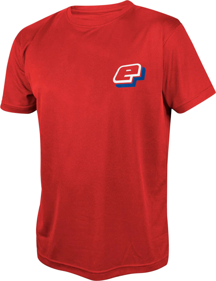 Eclipse Mens Drop Shot T-Shirt Red - 2XL