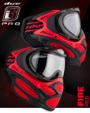 DYE i3 Pro Goggle - Fire Red