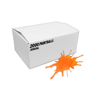 2000 Orange Paintballs