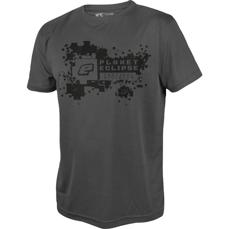 PLANET ECLIPSE MENS TAC T-SHIRT GREY - Medium