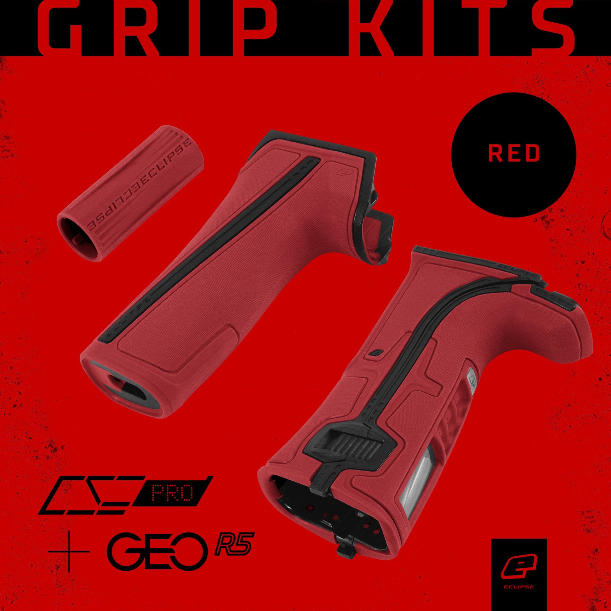 Planet Eclipse CS3 Pro Grip Kit - Red