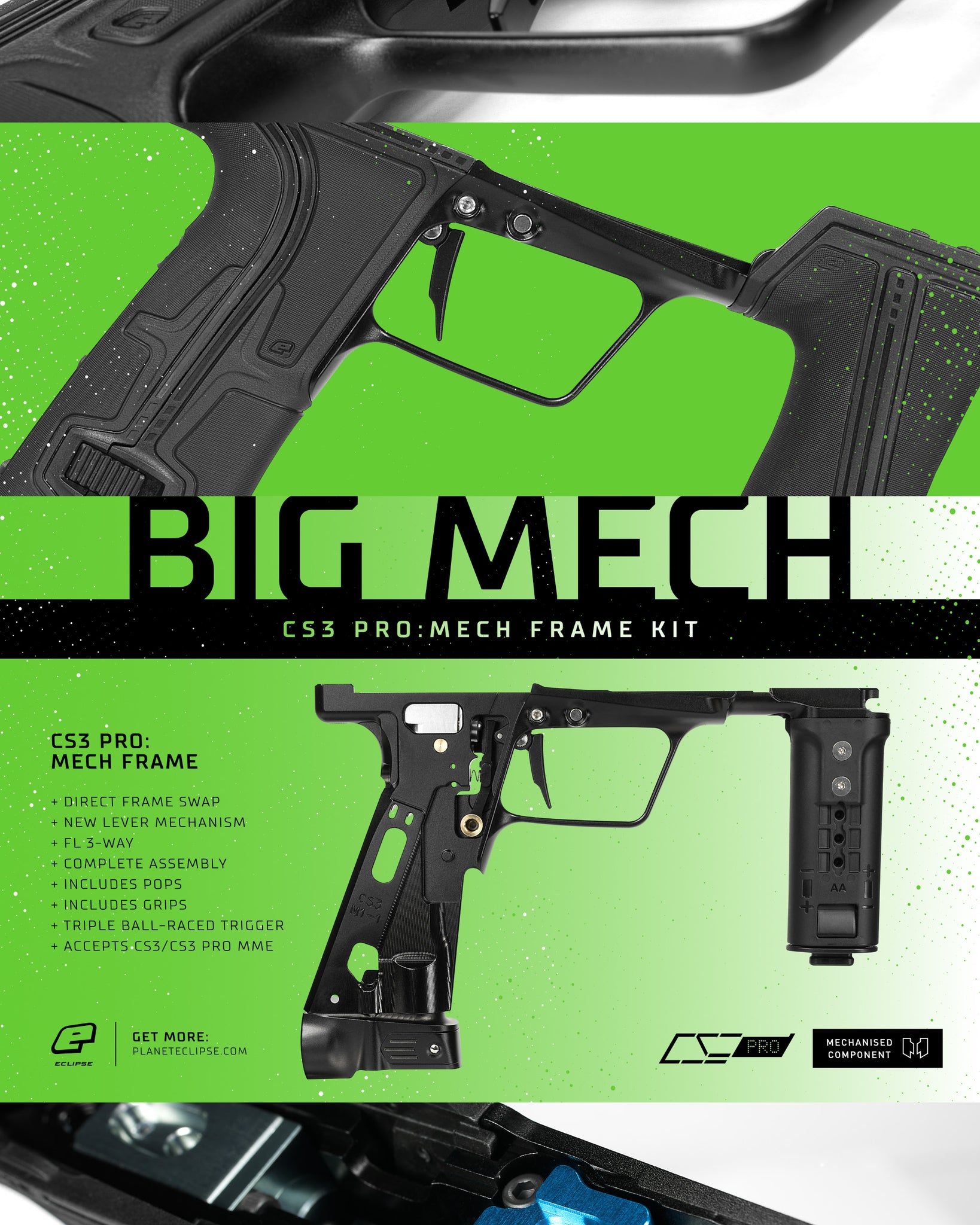 CS3 Pro Mechanical Frame