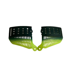 JT Proflex Ears- 1of1 - Black / Yellow Fade