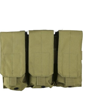 Triple Mag Pouch Velcro Style