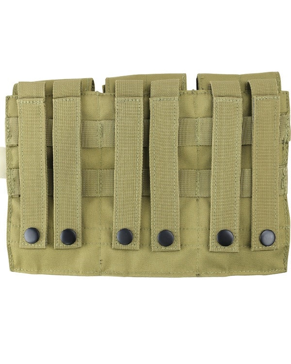 Triple Mag Pouch Velcro Style